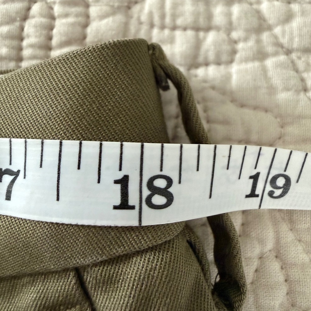 Brooks Brothers Soho Fit Stretch Chino Pants Olive Green Mens 38x32 Advantage - Picture 5 of 7